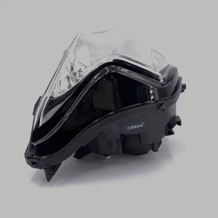 GW250/GW250S/GW250F Motorcycle Headlight Assembly with Lichi Texture