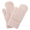Faux Furs Mittens Women Winter Warm Gloves Faux Furs Gloves Stretchy Cuff Comfortable Wear for Skating Skiing Hunting