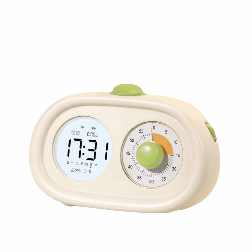 Dual Screen Time Manager Multi Functional Visual Timer New Alarm Clock Student Time Management