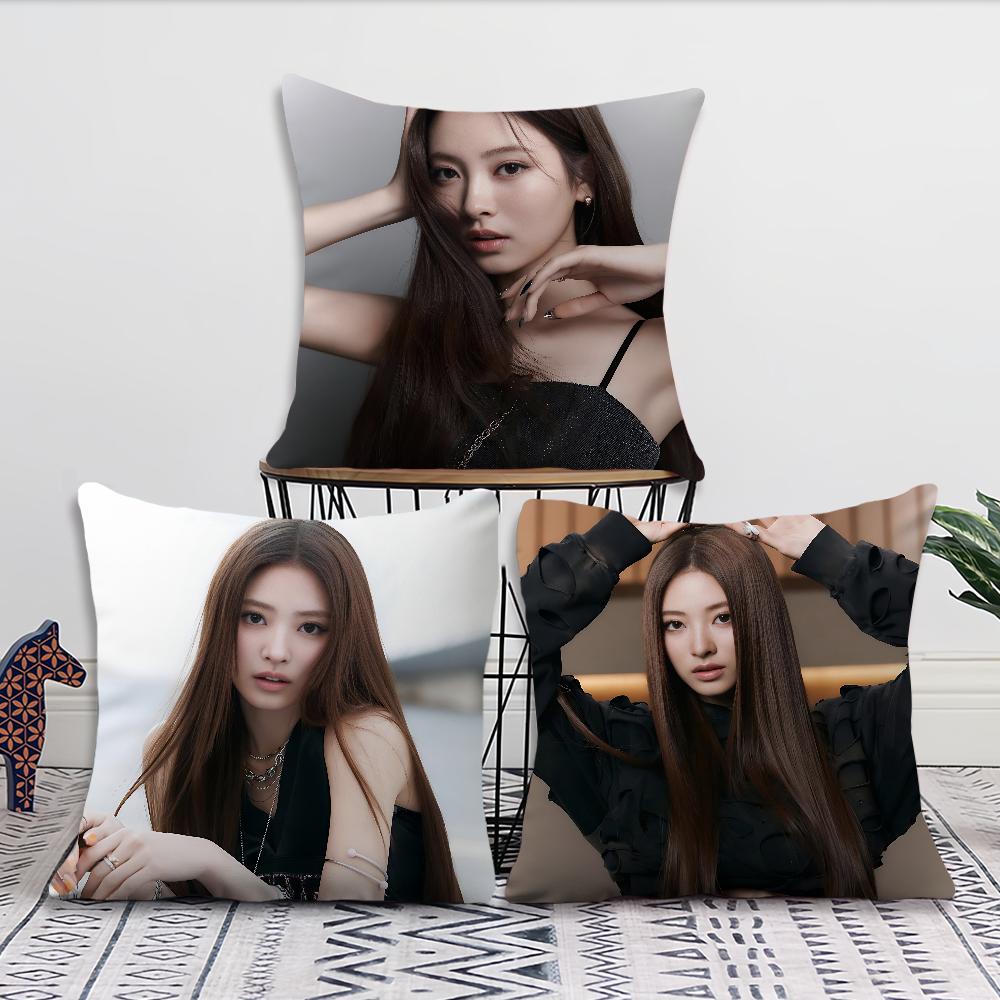 Kpop Fată M-MEOVV Anna husă de pernă Pernă Cameră Dormitor Tablie Sofă Living Spătar Perna pentru Somn