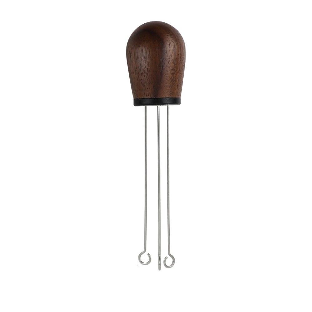 Espresso Coffee Stirrer Coffee Powder Hand Tamper Distributor  Stainless Steel Home Kitchen Auxiliary Tools