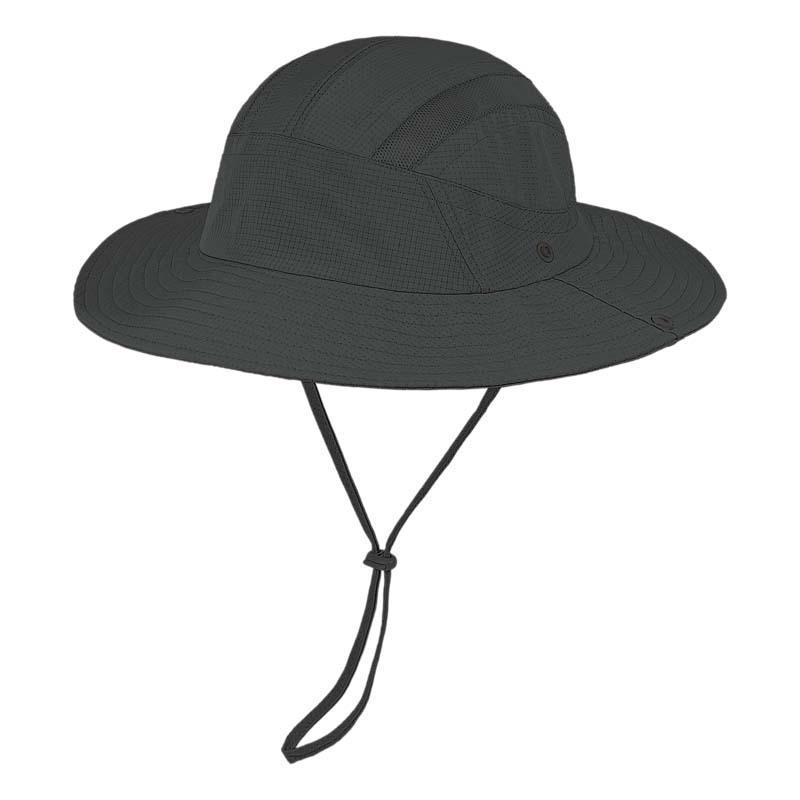 Summer fishing hat men's quick-drying breathable anti-ultraviolet eaves sunshade bucket hat women's foldable sunscreen hat