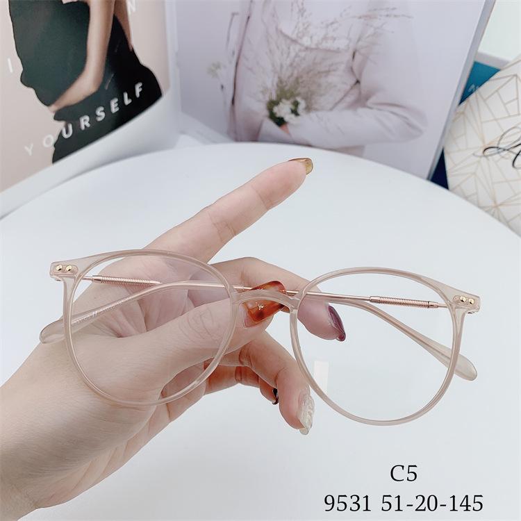 TR90 Ultra Light Anti Blue Glasses Round Frame Unisex Computer Reading Glasses High Quality Optical Lenses Fashion Eyewear