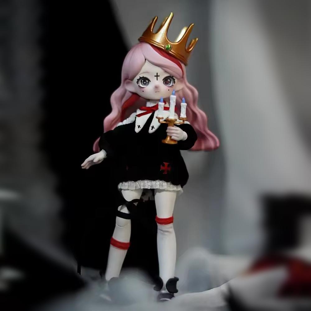 In Stock Nyssa Eerie Nightmare Series 1/12 Bjd Movable joint doll Blind Box Mystery Box Kawaii Action Anime Figure Toys Gift