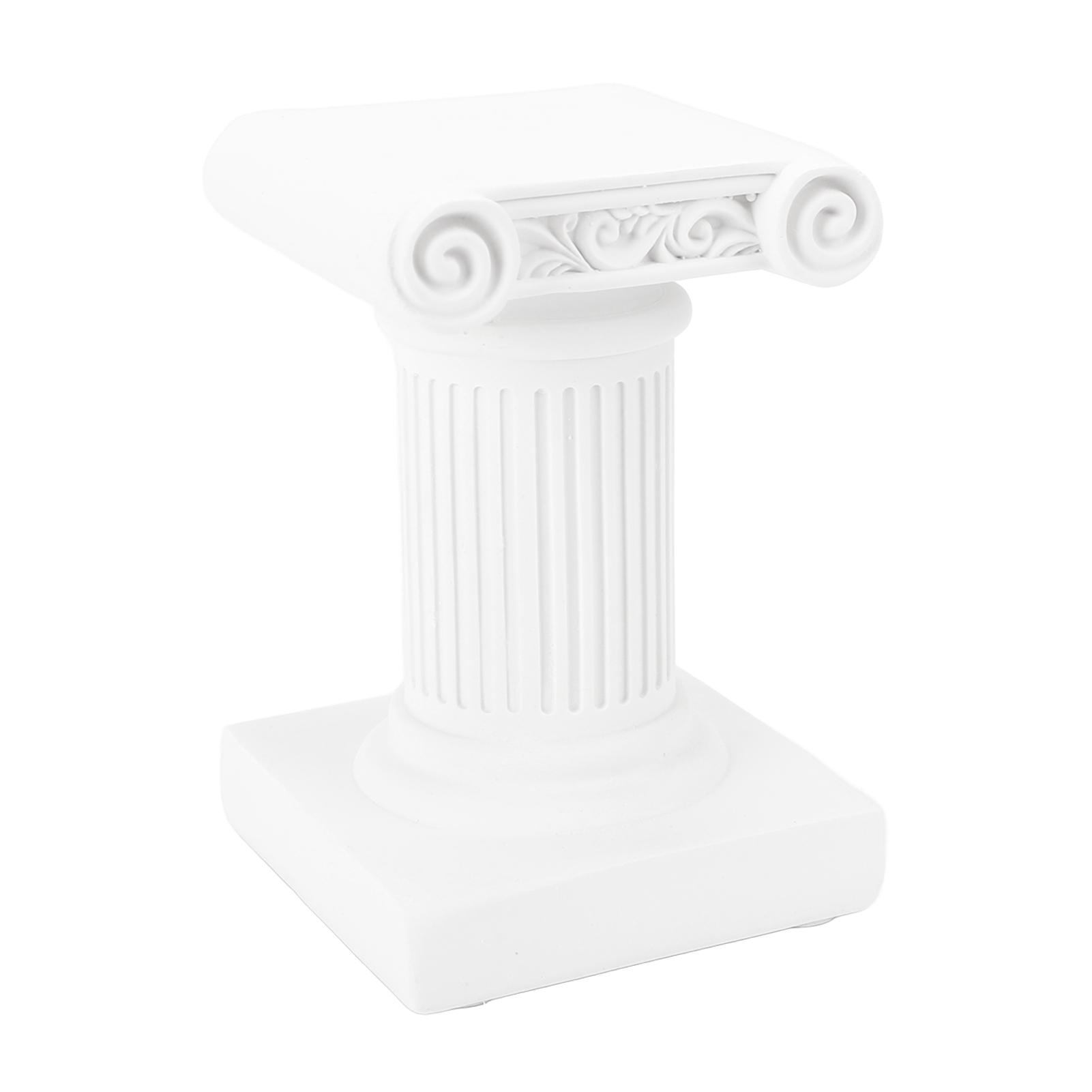 

Смола Римская колонна Орнамент Декоративный центральный элемент Пьедестал Статуэтка Скульптура для Свадьбы Фестивалей Украшение