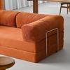 High-End Retro Corduroy Adjustable Living Room Sofa Set Comfortable Shape-Retaining Leisure Chairs
