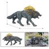 Children Mythical Animal Toy Model Plastic Realistic Snow Wolf Figurine For Kids Educational Play