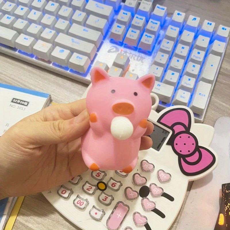 Fidget Toys Cute Pig Squishy Toys Piggy Squeeze Toys Cute Pigman Sensory Stress Toys Stress Relief Toys for Kids and Adults