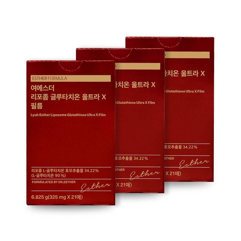 

Lyuh Esther Glutathione UltraX 325mg x 21ct x 3