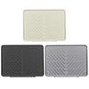 Silicone Drain Mat Kitchen Sink Slope Design Heat-Resistant Drain Pad Cookware Drying Tray Air Circulation Drain Mat