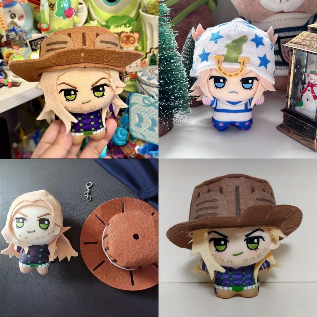 Jojos Bizarre Adventure Plush Doll With Pp Cotton Material For Fans Collecting