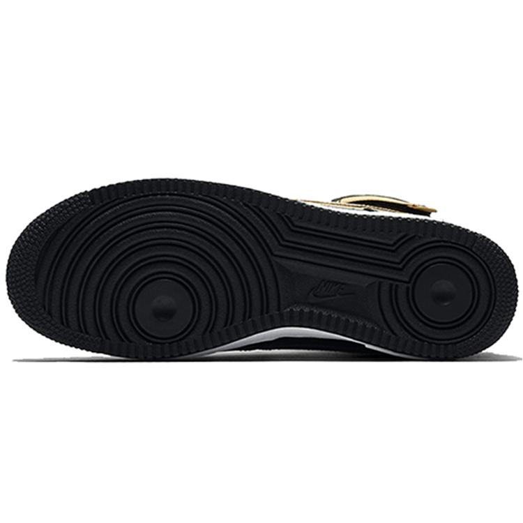Nike Air Force 1 High Nba Black Metallic Gold AV3938-001