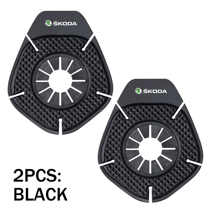 QLT4 For Skoda 1/2PCS Car Windshield Wiper Bottom Hole Protective Cover Auto Accessories Octavia A5 A7 RS Fabia Superb Rapid Karoq