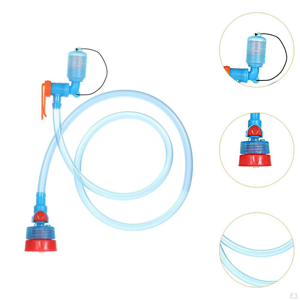 Trinkschlauch Rohr Trinksystem 100cm TPU Einfach zu Bedienen Wasserflaschenschlauch Ersatz