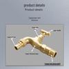 Brass Outdoor Car Wash Faucet