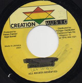 

7inch Record MR. LEXX Let It Go NONE Star Creation M 2001 Jamaica Reggae Ska Dub Used