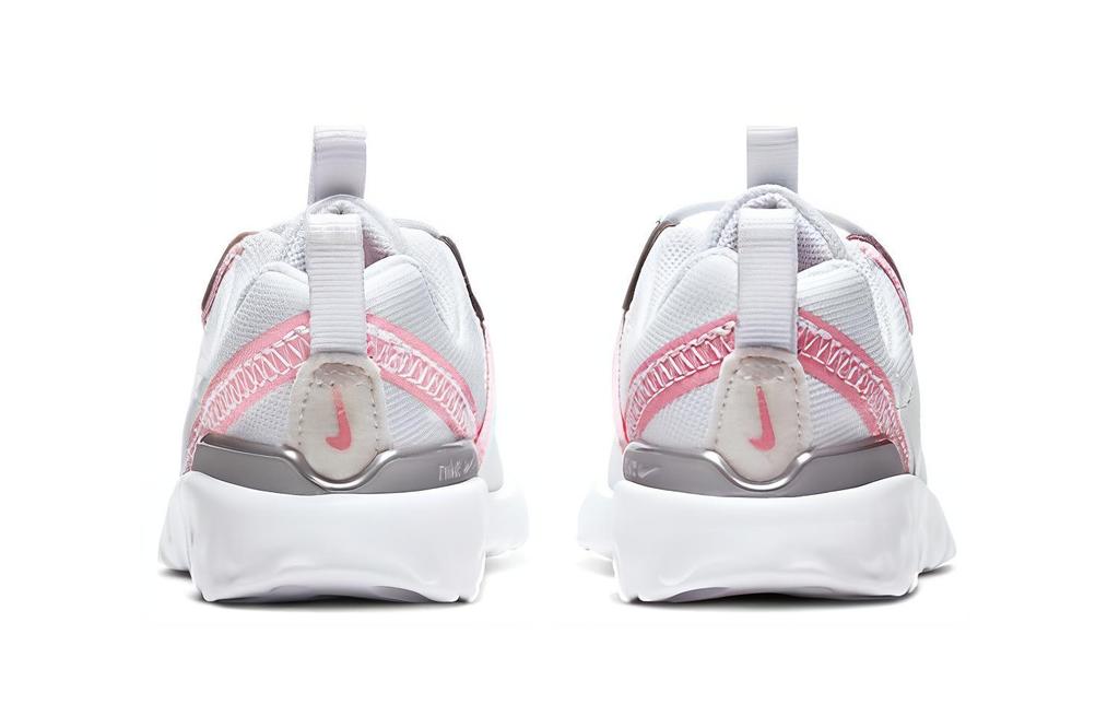 Nike React Element 55 Low top Running Shoes Gray Pink Infant And Toddler CK4083-102