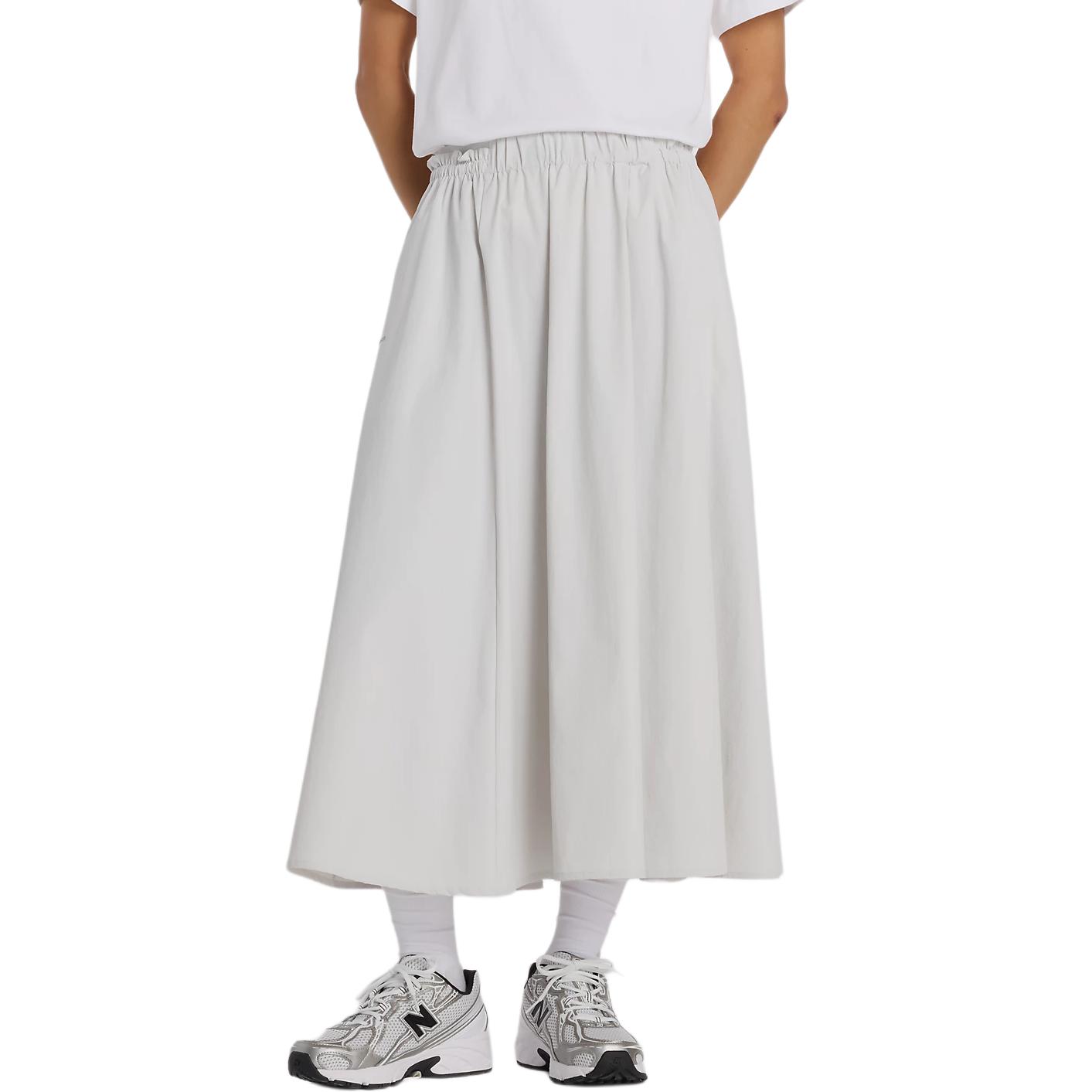 New Balance NB Grey Casual Long Skirt Women s WB61O3HX-GYM L