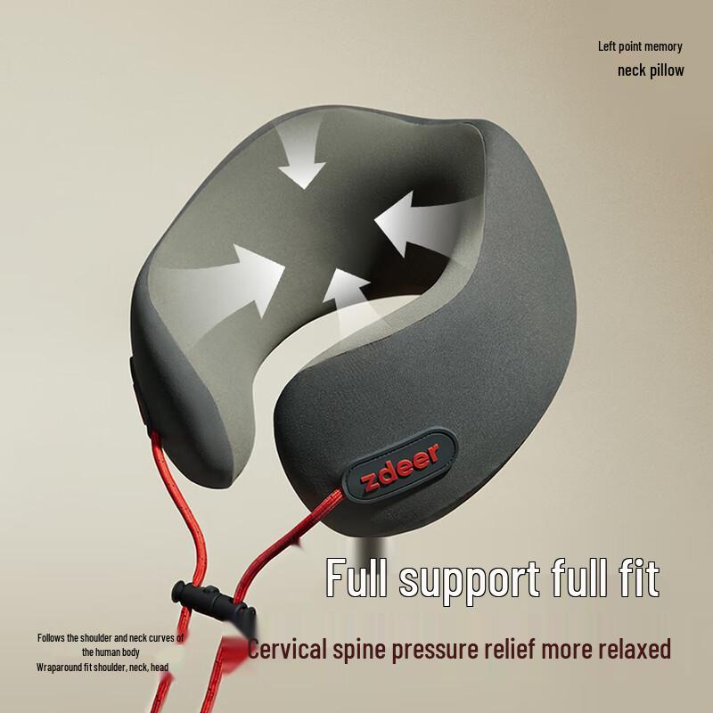 Zdee Memory U-Shaped Neck Pillow CN plug (adapter included)