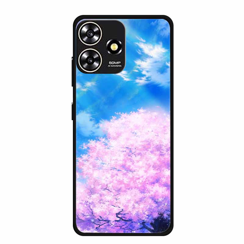 Cool Silicone Cover for ZTE Blade V50 Design 4G Case Printed Fashion Soft Back Cover for Blade V50Design Case Protective Shells
