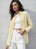 2025 Women's Striped Long-Sleeve Single-Breasted Casual Fashion Shirt