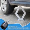 Coche Toma especial gato de tijera Adaptador para gato de tijera Gato estabilizador para autocaravana Adaptador para taladro Herramienta convertidora resistente al óxido Accesorio de cambio