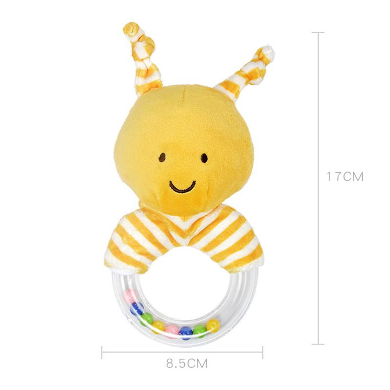 Rattles Animal Giraffe Baby Soft Stuffed Doll Teether Doll Cute Kids Infant Baby Teething Toys For Newborn Sensory Plush Toys