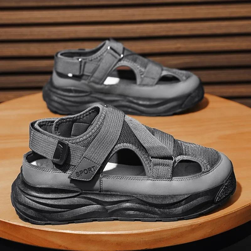 Fashion Sandals Men Original Shoes Man Summer Sandal EVA Breathable Casual For Designer Luxury Husband Sandles Flip Flops Slippers Men's