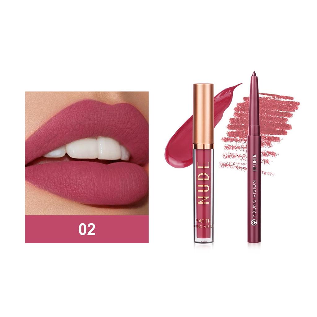 Young Vision 2-Piece Lip Gloss & Liner Set
