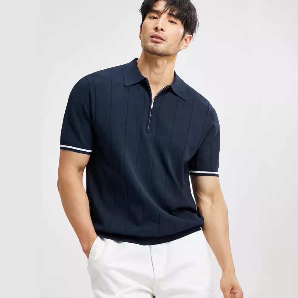 Men's Summer 2023 Breathable Anti-Wrinkle Short-Sleeve Polo Shirt