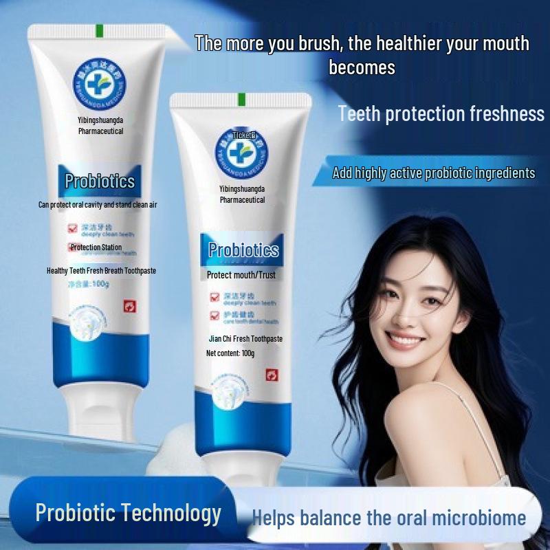 Probiotic Whitening Toothpaste for Fresh Breath & Gum Health - Professor Park s Formula
