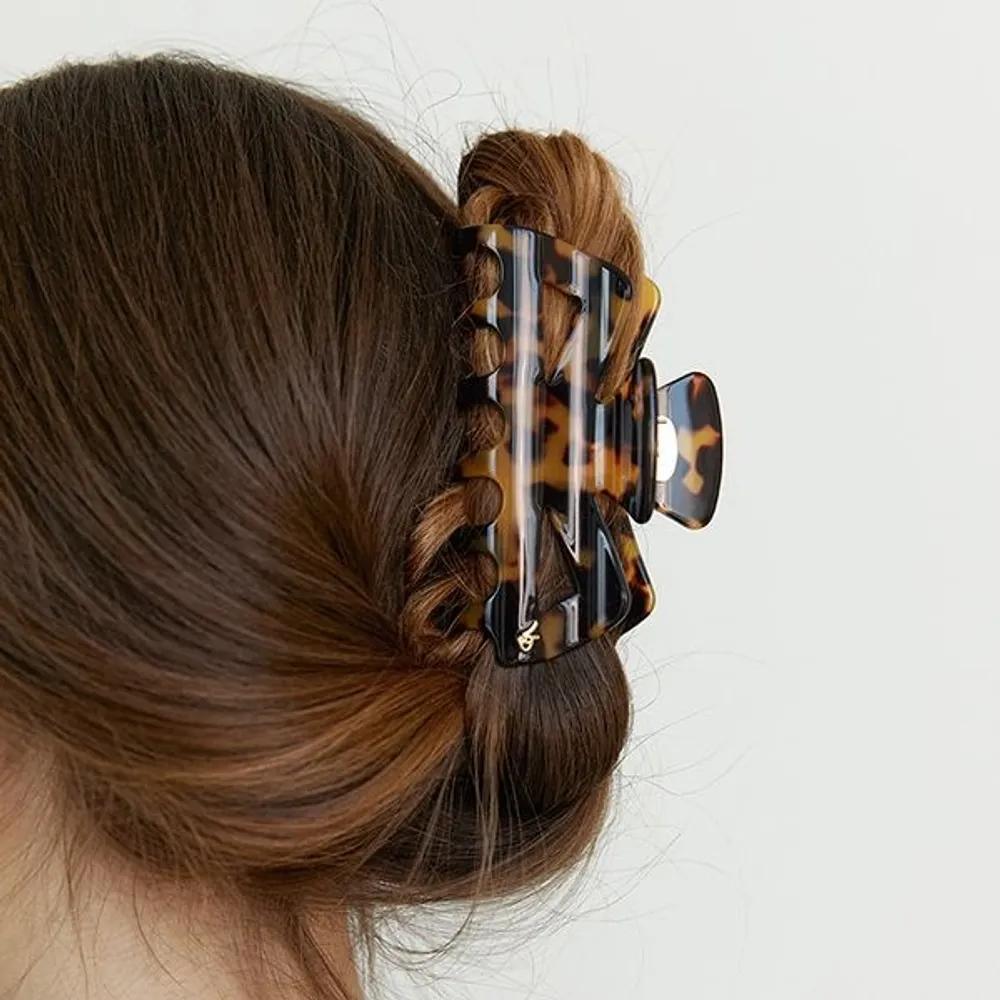 Basic hair clip DESA036-0 beige