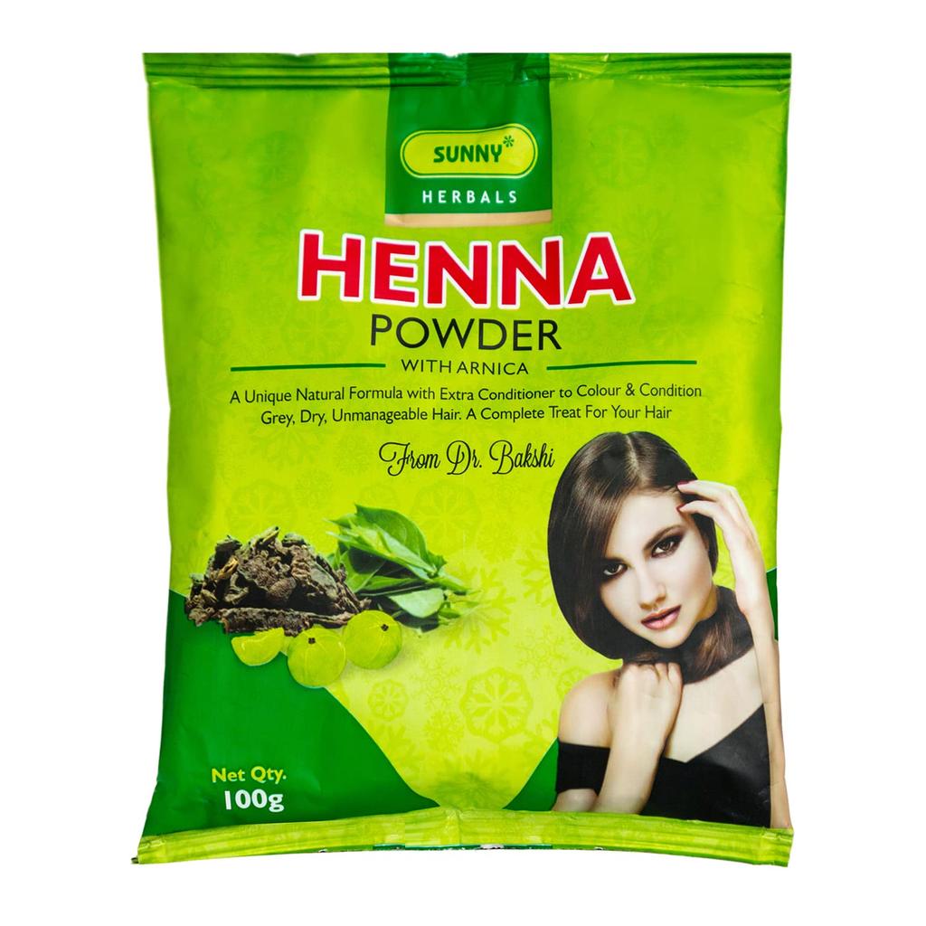 Sunny Henna Powder With Arnica, Bhringraj & Natural Hair Conditioner 100 Gm Pack of 2 For Women & Men