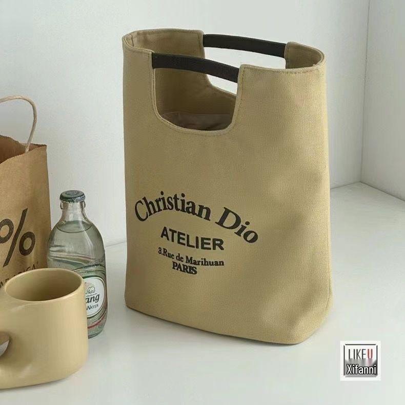 Large Capacity Canvas Multi-Purpose Bag for Lunch Makeup and Office 1220₽