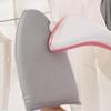 2-Pieces/set Mini Ironing Gloves Handheld Heat Resistant Ironing Pad Board Cover with Finger Loop for Easy Ironing