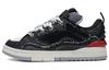 Wave Golden Wear Resistant And Lightweight Low Top Skateboard Shoes Women's Black AECS074-9