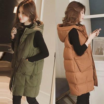 Autumn Winter Vest Women Plus Size Waistcoat Vest Gilet  Jacket Coat Fashion Outwear Tops