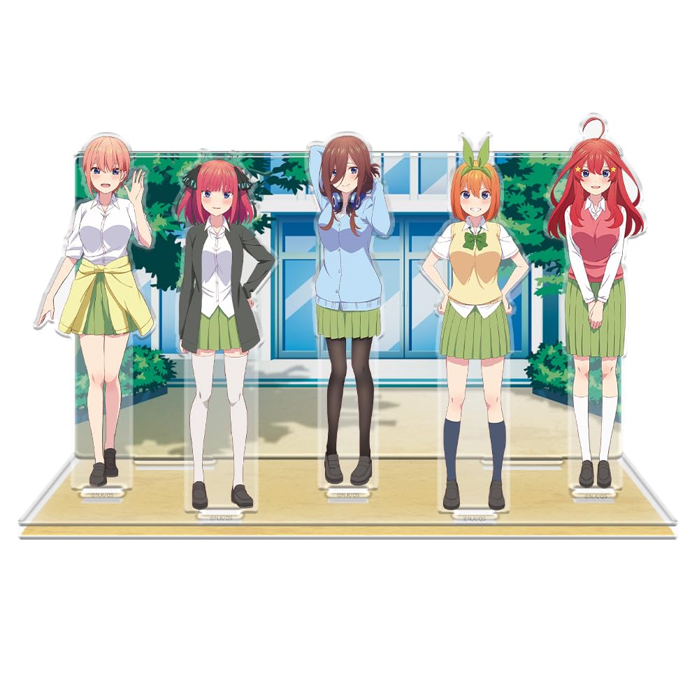[azumaker] The Quintessential Quintuplets Acrylic Diorama A [Uniform ver.]