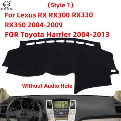 Dla Lexus RX 300 330 350 400h XU30 2004~2009 Toyota Harrier 2004~2013 Pokrywa deski rozdzielczej samochodu pat Mata deski rozdzielczej Dywanik Dashmat Cape
