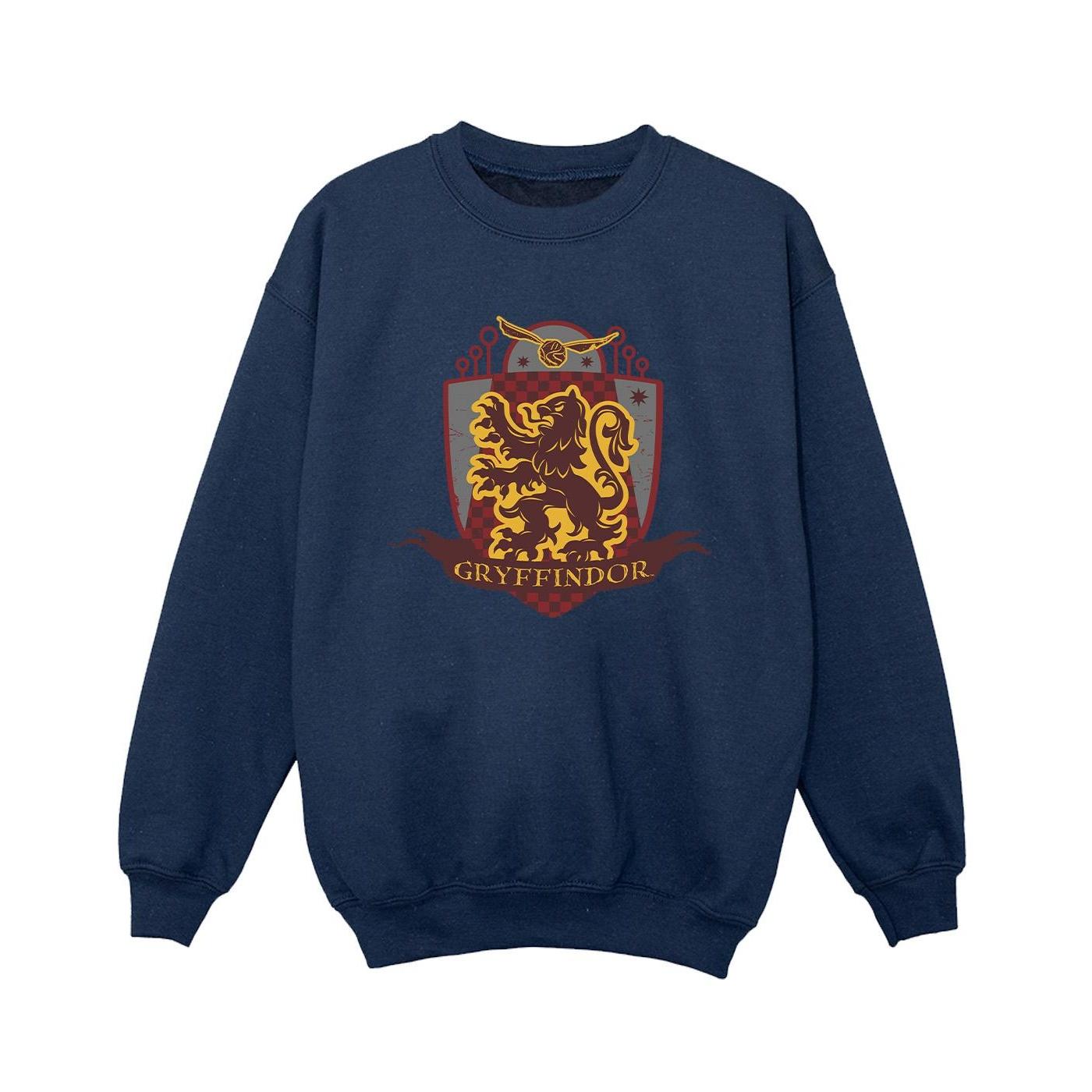 Harry Potter jongens Griffoendor borstbadge sweatshirt 9-11 Years marineblauwe kleur