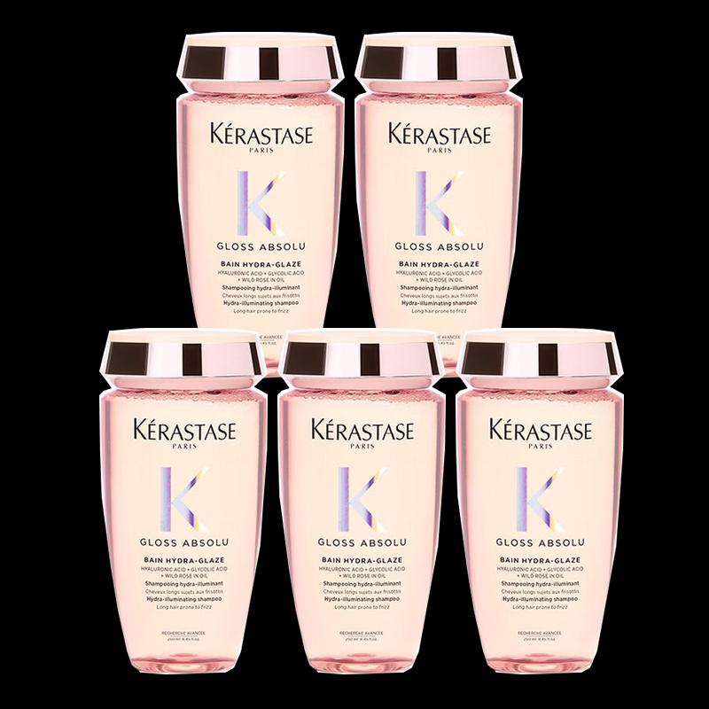 

Kérastase Glazed Rose Illuminating Shampoo - 5 x 250ml Pack