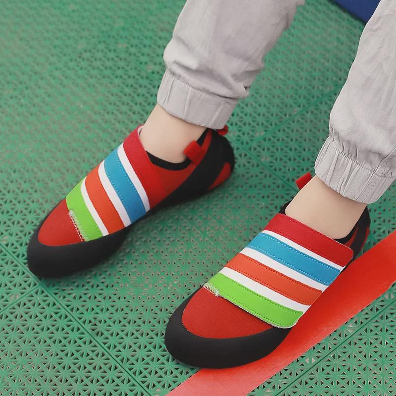 Kinder Profi Rutschfest Atmungsaktiv Indoor Kletterschuhe für Anfänger