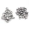 30pcs/lot 12*7mm 10*5mm Stainless Steel Gold Plated Lobster Clasp Hooks for Necklace&Bracelet Chain DIY Fashion Jewelry Findings