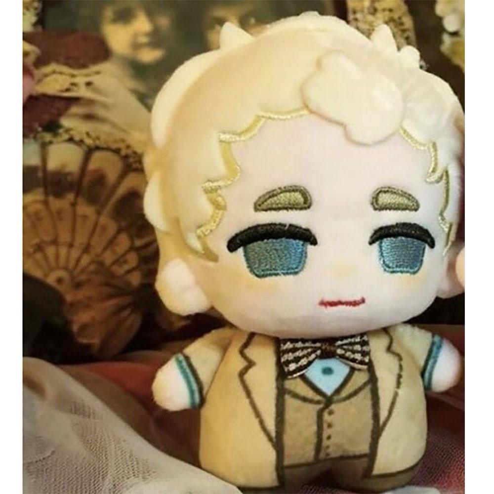 Season 3 Omens Good Plush Dolls Pendant 10cm Angel Aziraphale Stuffed Toy Crowley Plusie Keychain Ornament Gift Dolls