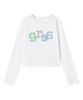 GRAVER [Unisex] Grae-S Spring Long Sleeve T-Shirt_White