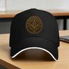 Masonic Mason Freemasonry Sun Baseball Cap  Summer Yk Funny Hip Hop Hats For FeUnisex Unisex Hiking Fishing Baseball Caps