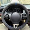 Car Steering Wheel Cover For Volkswagen Golf 6 Mk6 Polo Sagitar Bora Santana Jetta Mk6 Suede Leather Steering Wrap Cover