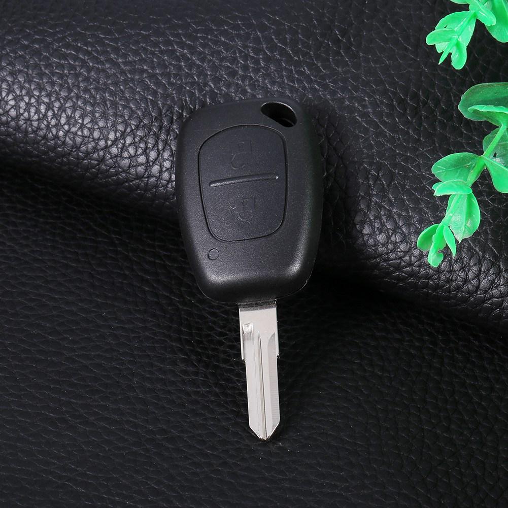 2 Buttons Uncut Blank Blade Remote Auto Car Key Fob Shell Case For Renault Kangoo Dacia Logan