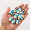 10/30/50Pcs Mini Virgin Mary Figures Easter Jesus Loves You Jesus Toys School Religious Party Gifts Easter Egg Fillers Decors