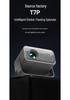 New T7P High Lumens HD Projector: Smart Phone Connect, Wall Projection for Bedroom/Dorm.